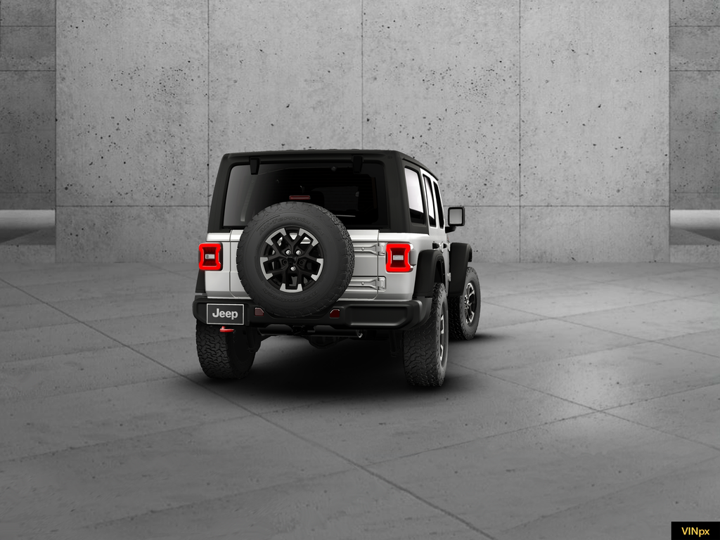 New 2026 Bright White Clear-Coat Exterior Paint Jeep Rubicon image 6