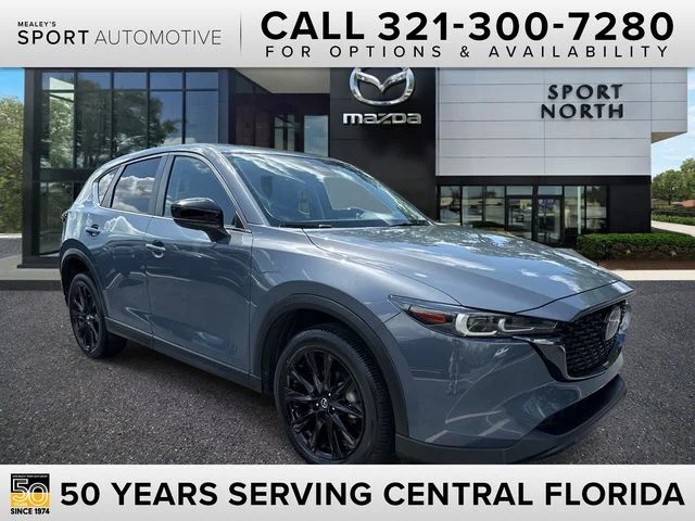 Used 2022 Gray Mazda 2.5 S Carbon Edition image 1