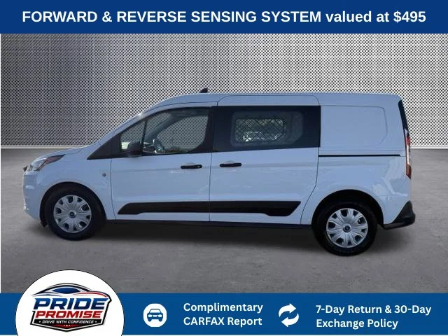 Used 2021 Ford Transit Connect XLT with VIN NM0LE7F27M1501013 for sale in Lynn, MA
