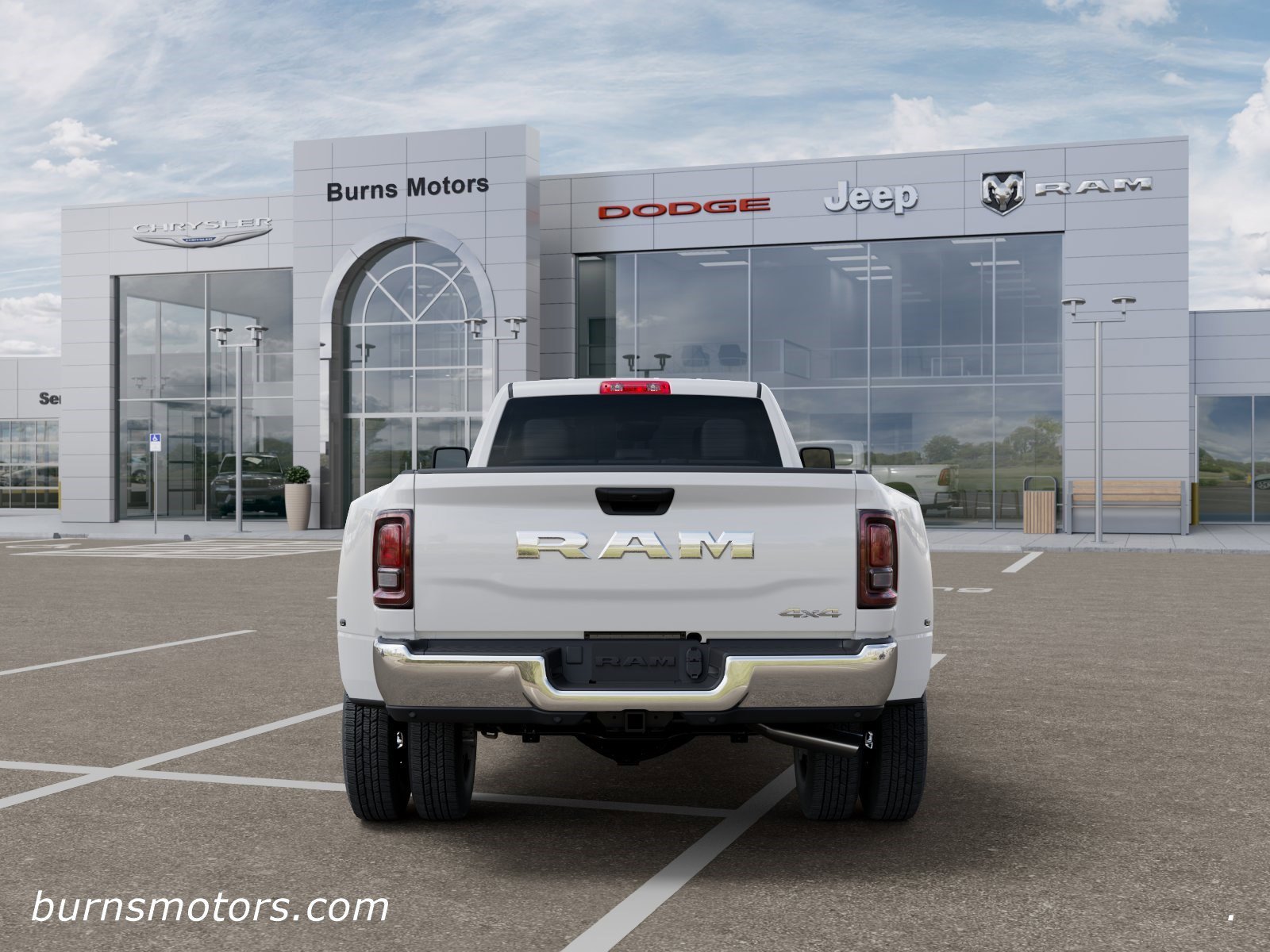 New 2026 Bright White Clear-Coat Exterior Paint RAM Tradesman Dually image 7