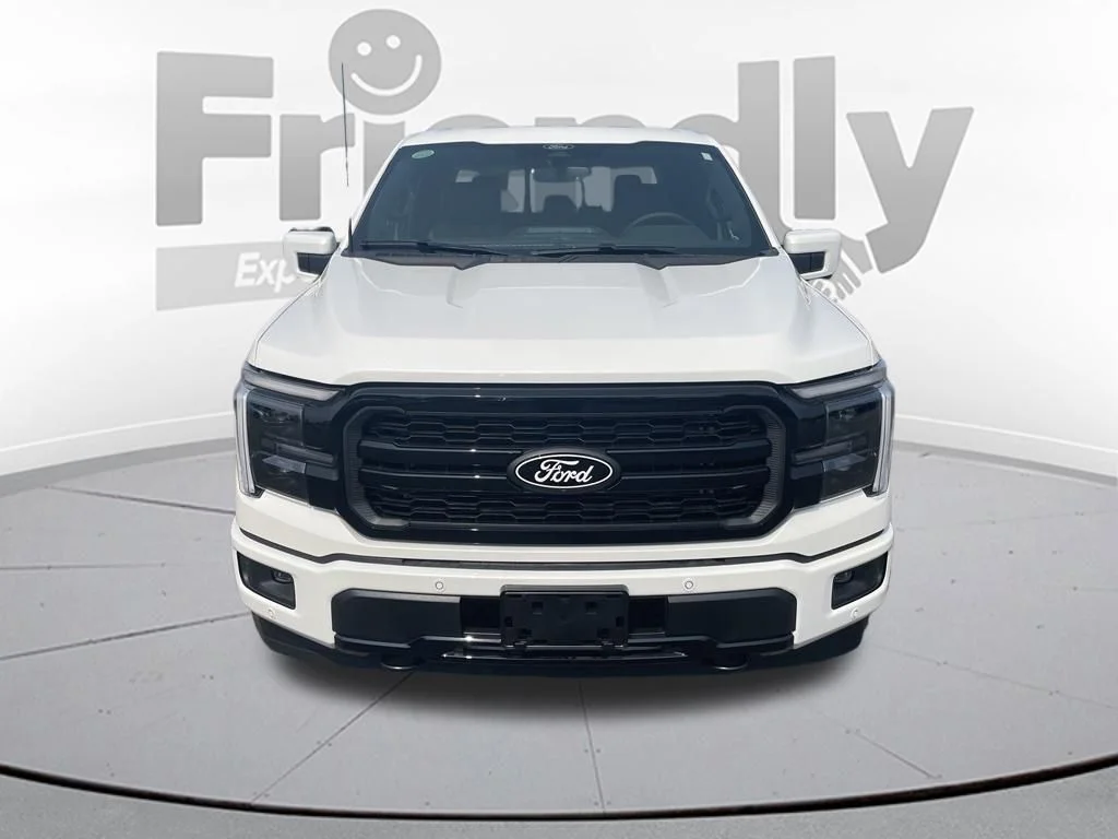 New 2026 Star White Metallic Tri-Coat Ford Lariat® image 2