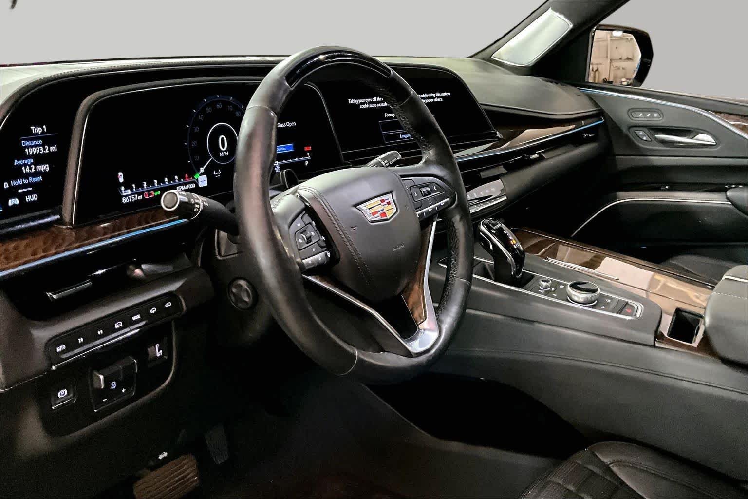 Used 2022 Black Raven Cadillac Sport Platinum image 18
