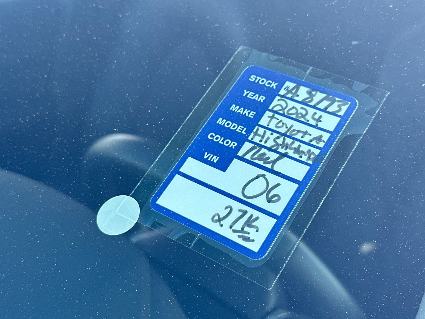 Used 2024 Red Toyota XLE image 26