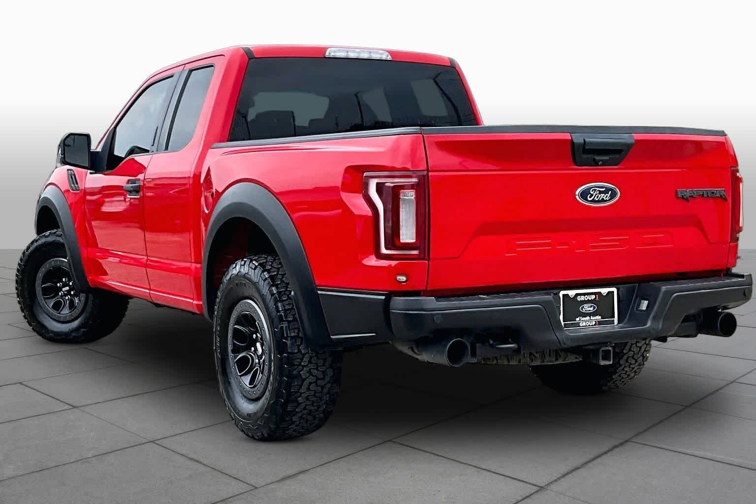 Used 2018 Race Red Ford Raptor image 6