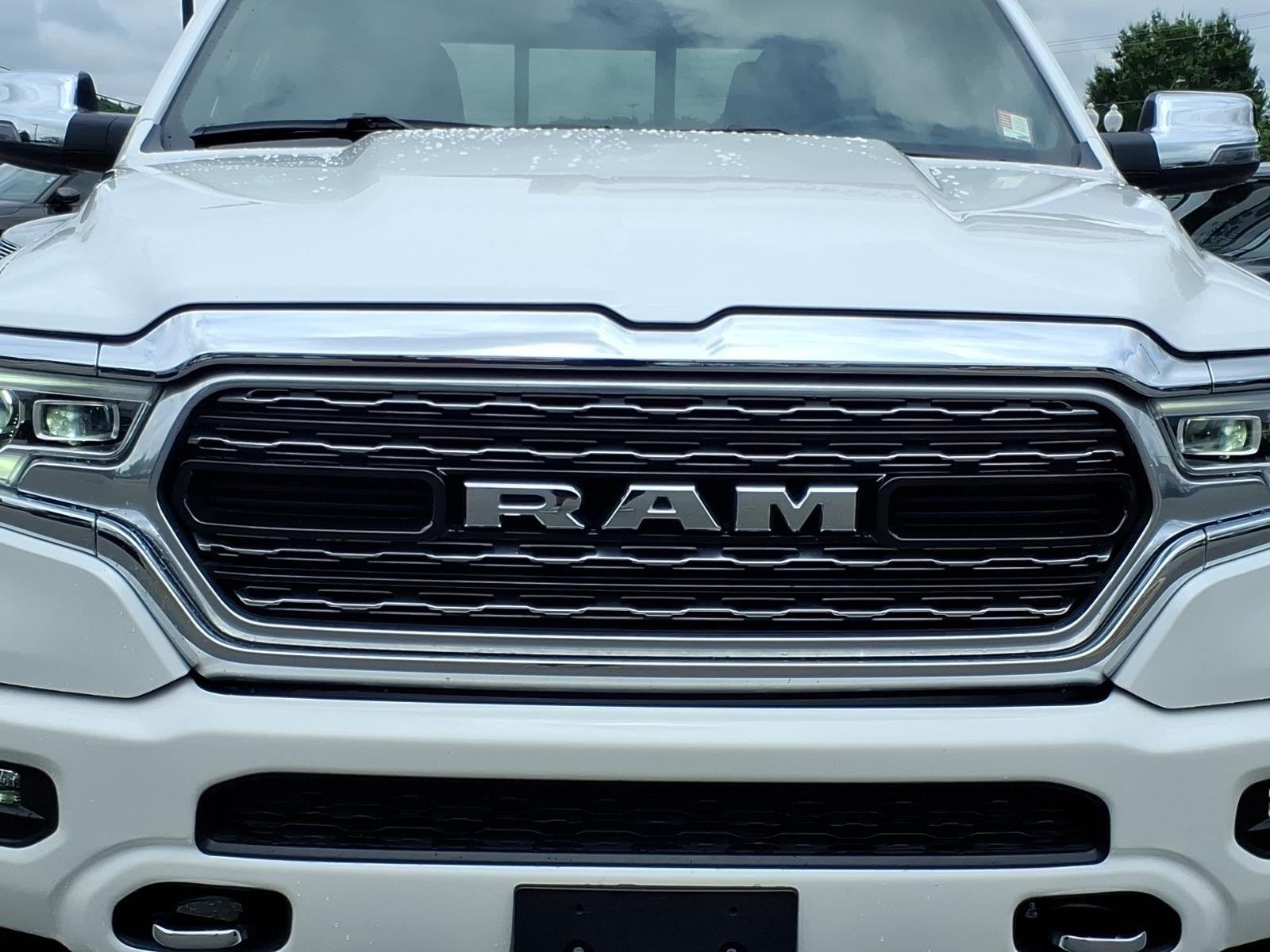 Used 2024 Ivory White Tri-Coat Pearlcoat Ram Limited image 14