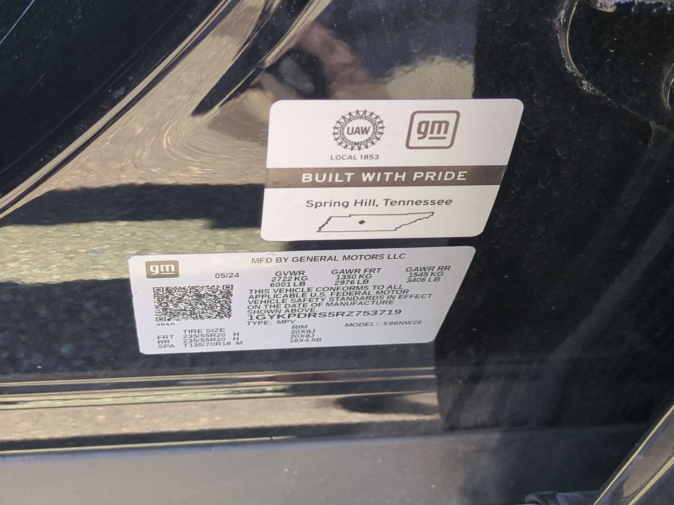 Used 2024 Stellar Black Metallic Cadillac AWD Premium Luxury image 40