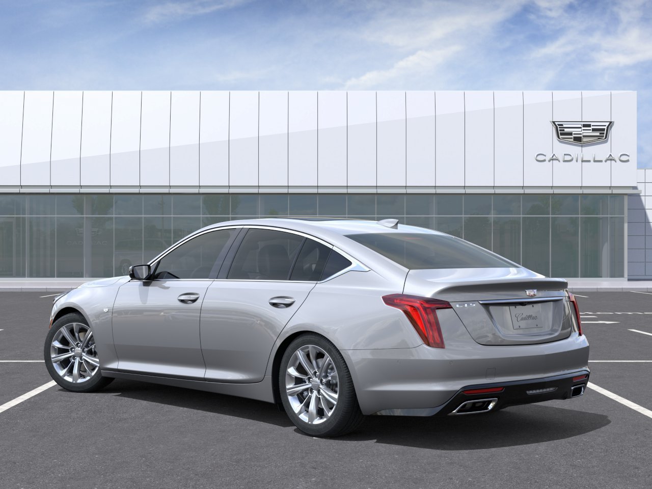 New 2026 Argent Silver Metallic Cadillac Premium Luxury image 3