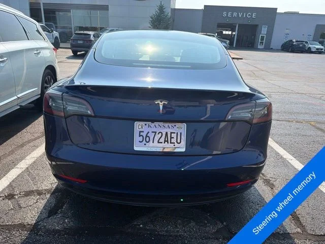 Used 2021 Deep Blue Metallic Tesla Standard Range Plus image 6