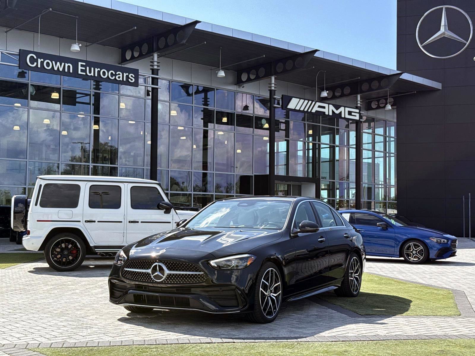 New 2026 Black Mercedes-Benz C 300 Sedan image 1