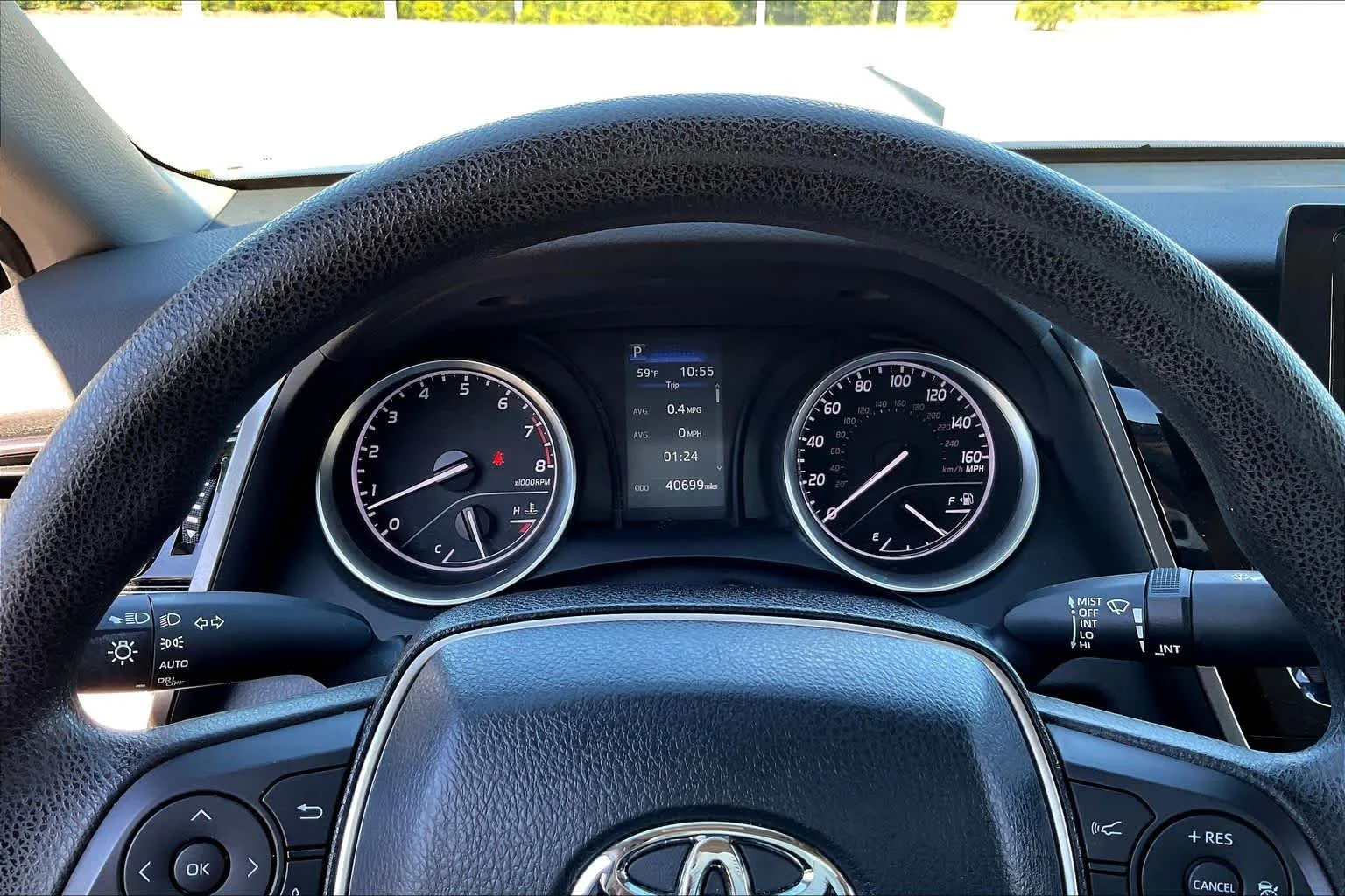 Used 2024 Predawn Gray Mica Toyota LE image 25