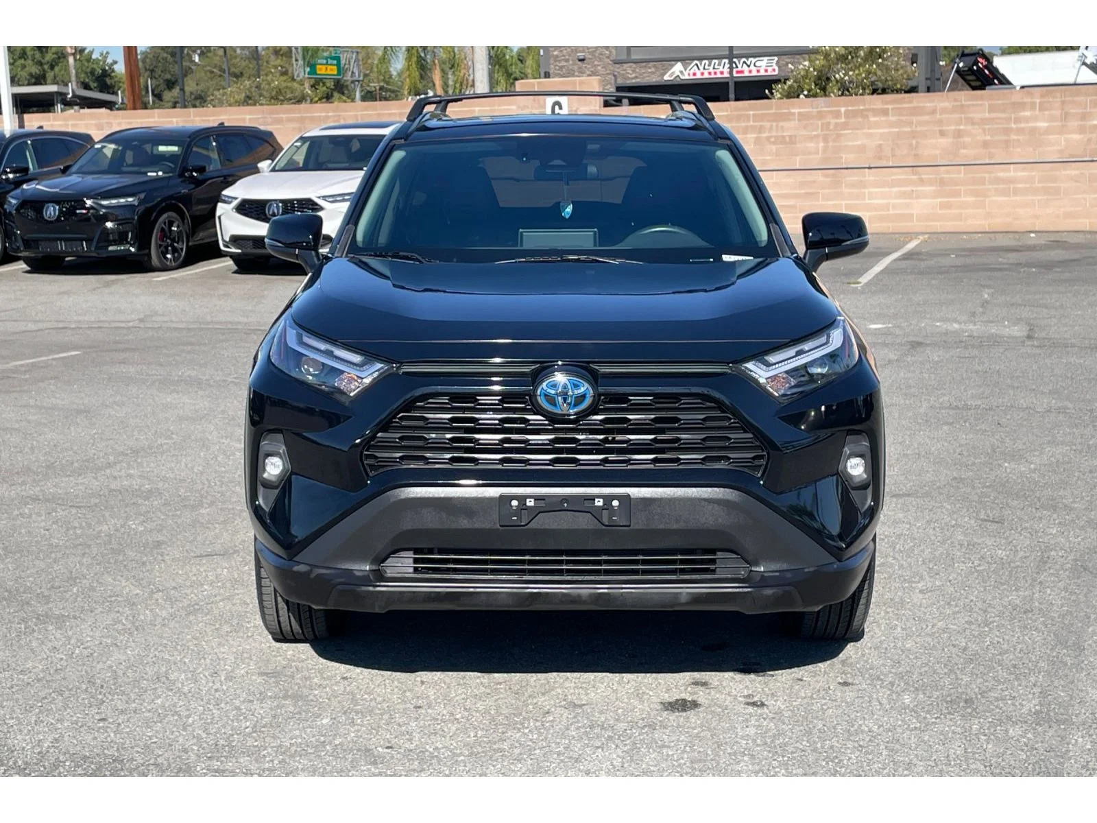 Used 2024 Midnight Black Metallic Toyota Hybrid XLE Premium image 8