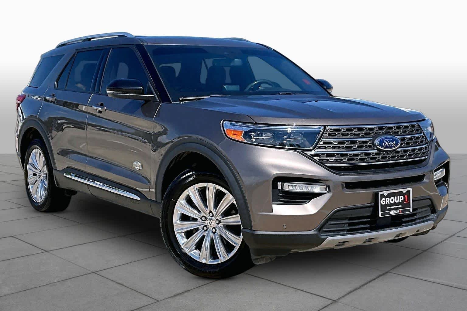 Used 2021 Stone Gray Metallic Ford King Ranch image 3