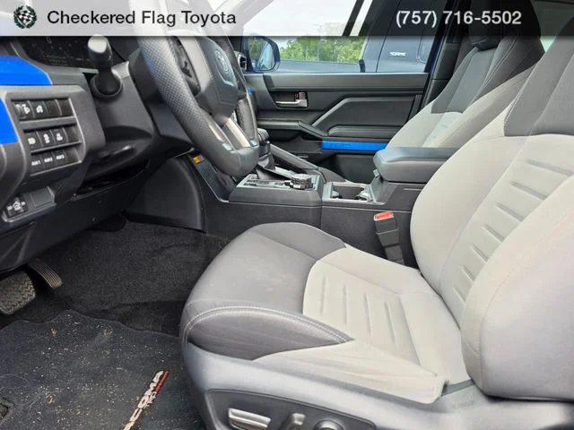 Used 2024 Blue Crush Metallic Toyota TRD Off-Road image 9
