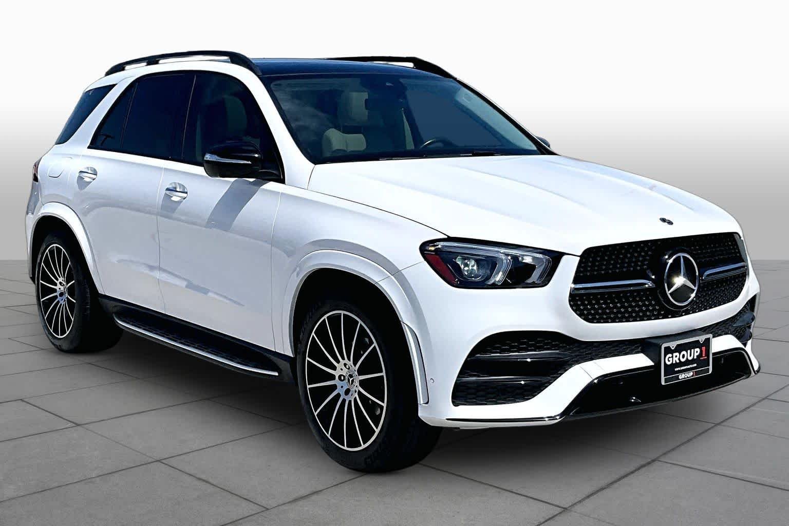 Used 2021 Polar White Mercedes-Benz GLE 350 image 3