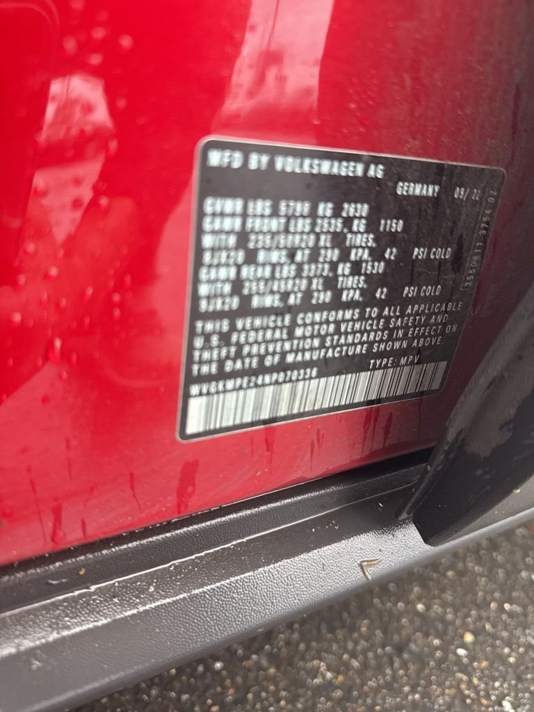 Used 2022 Volkswagen ID.4 PRO S with VIN WVGKMPE24NP070336 for sale in Auburn, WA