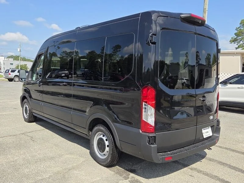 New 2026 Agate Black Metallic Ford Passenger Van XL image 7