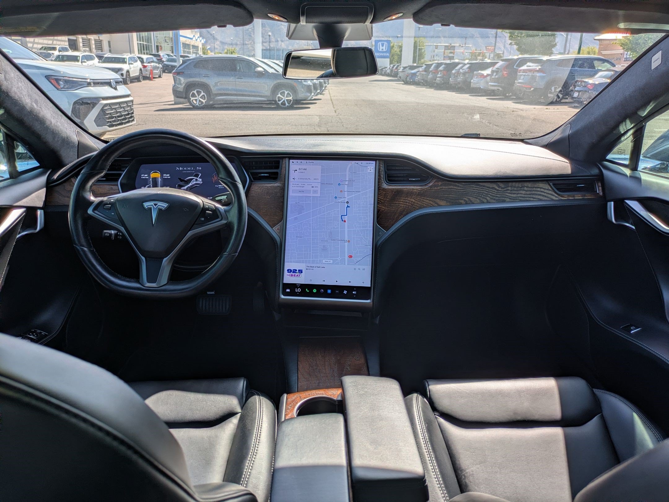 Used 2021 Midnight Silver Metallic Tesla Long Range image 27