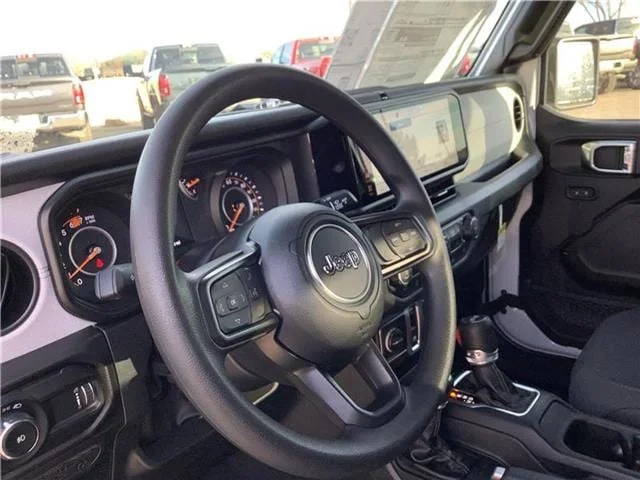 New 2026 Bright White Clear-Coat  Paint Jeep 2-DOOR SPORT image 14