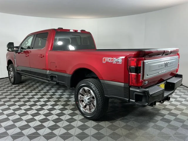 Used 2024 Rapid Red Metallic Tinted Clearcoat Ford King Ranch image 6