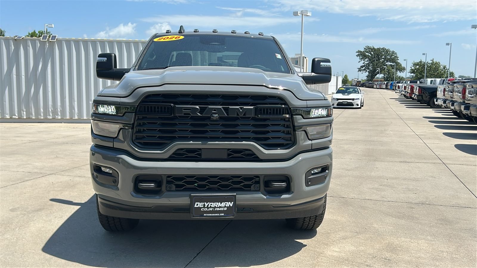New 2026 Ceramic Gray Clear-Coat Exterior Paint RAM Big Horn image 9