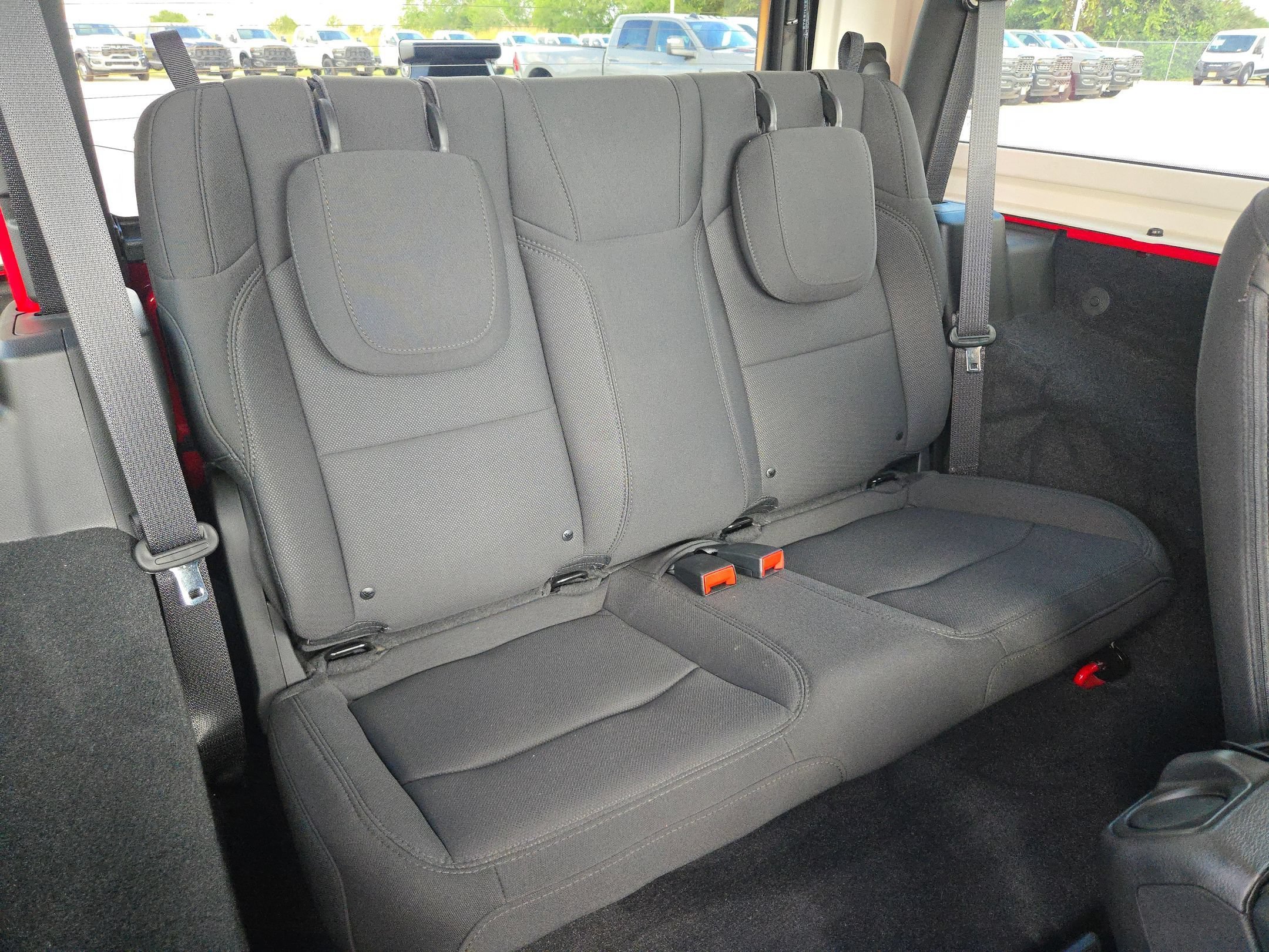 Used 2023 Firecracker Red Clearcoat Jeep Sport S image 23