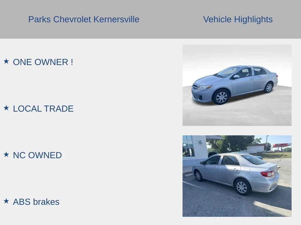 Used 2013 Classic Silver Metallic Toyota L image 5