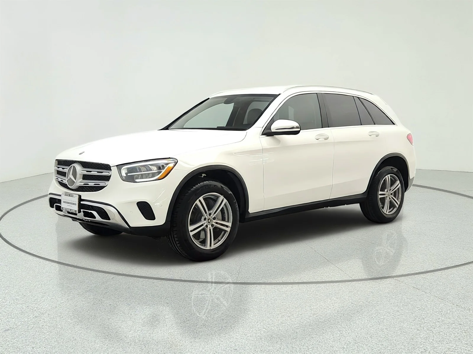Used 2021 Polar White Mercedes-Benz GLC 300 image 1