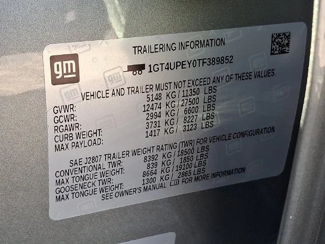 New 2026 Sterling Metallic GMC AT4 image 21