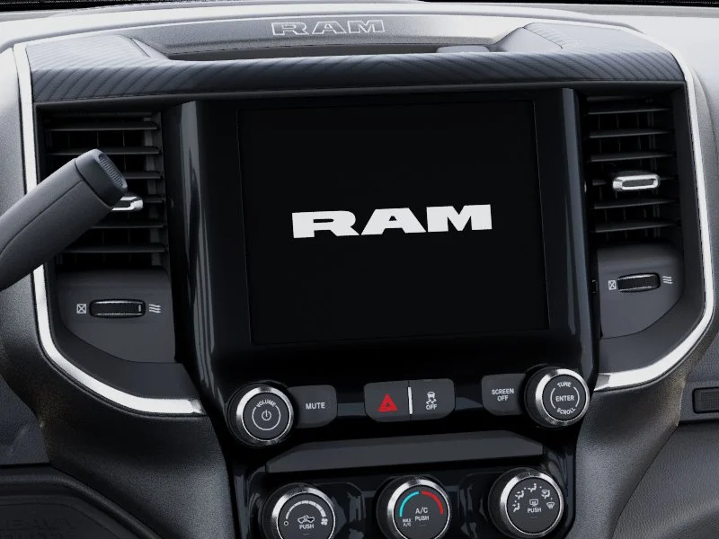 New 2025 Bright White Clearcoat RAM Big Horn image 33