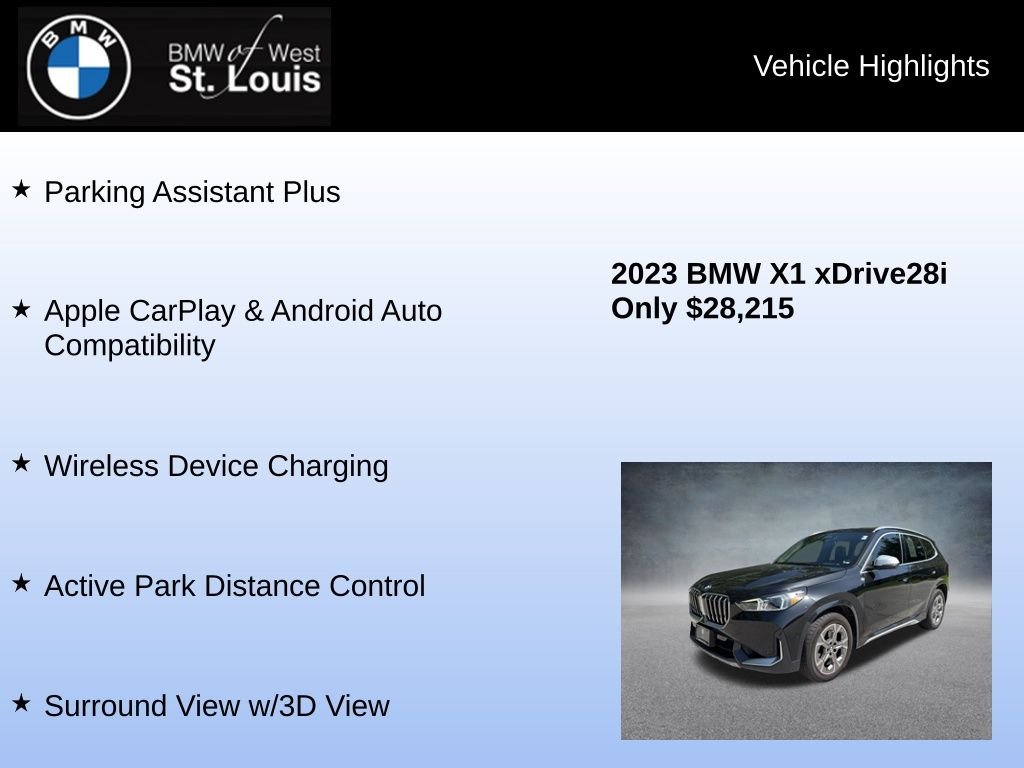 Used 2023 Black BMW xDrive28i image 16