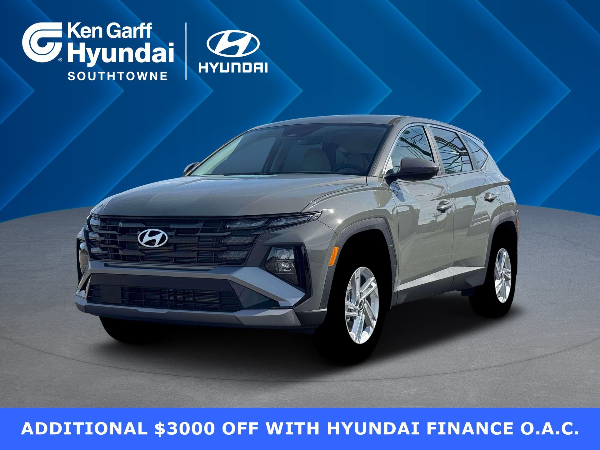 New 2026 Hampton Gray Hyundai SE AWD image 1