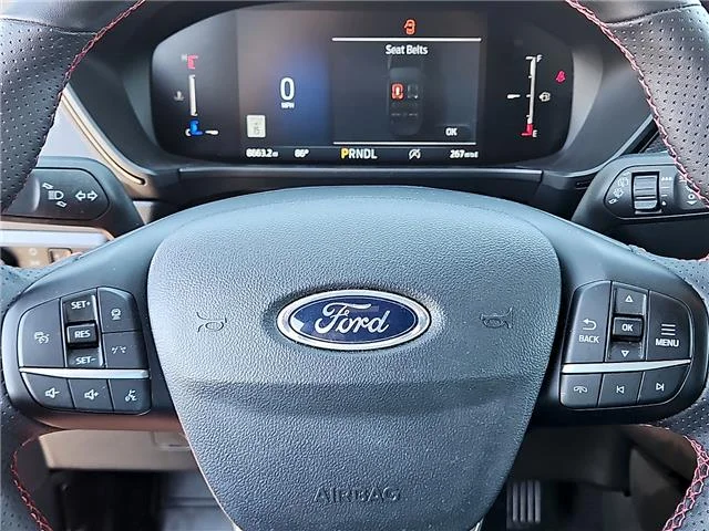 Used 2025 Red Ford ST-Line Front-Wheel Drive image 13