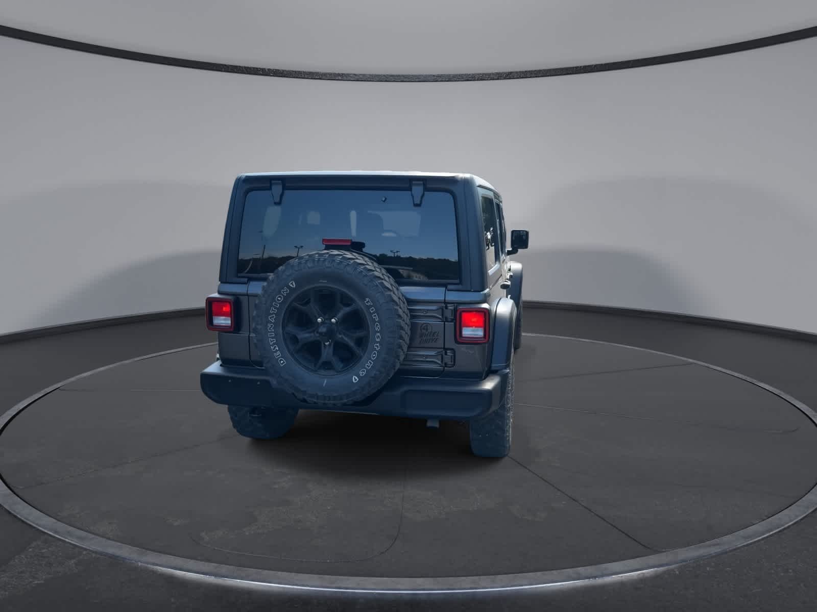 Used 2021 Granite Crystal Metallic Clearcoat Jeep Unlimited Willys image 7