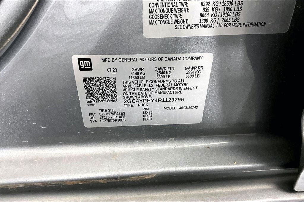 Used 2024 Gray Chevrolet LTZ image 5