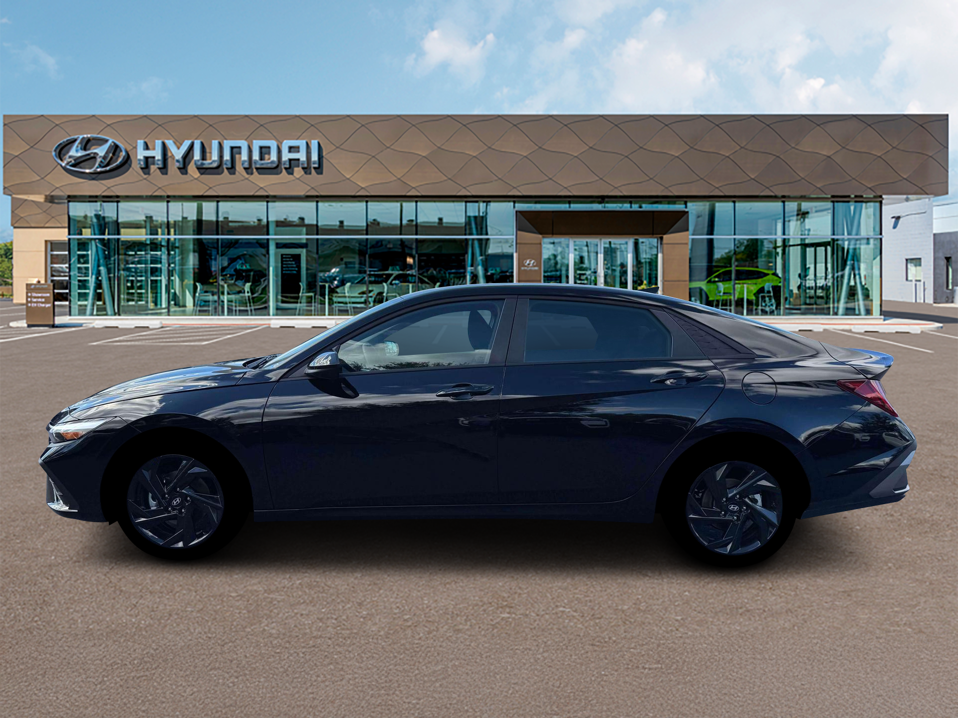 New 2026 Black Hyundai SEL Sport image 3