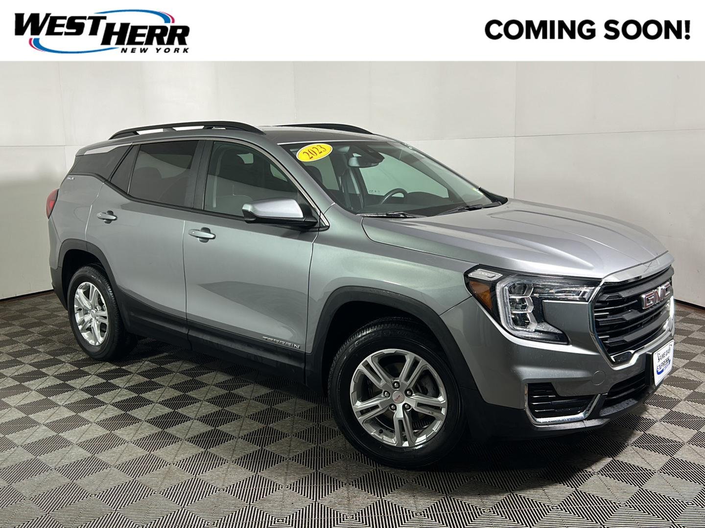 Used 2023 Sterling Metallic GMC SLE image 1