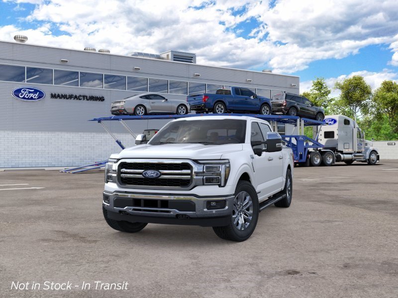 New 2026 White Metallic Ford LARIAT image 2