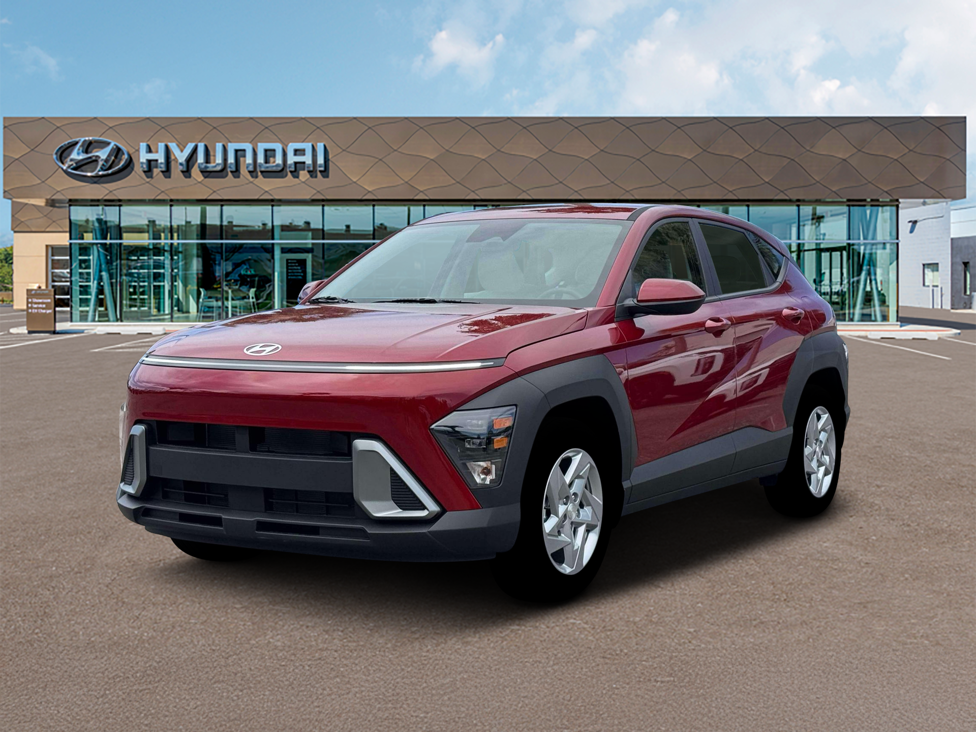 New 2026 Red Hyundai SE FWD image 1