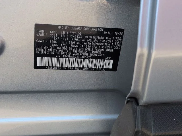 Used 2026 Silver Subaru Premium image 42