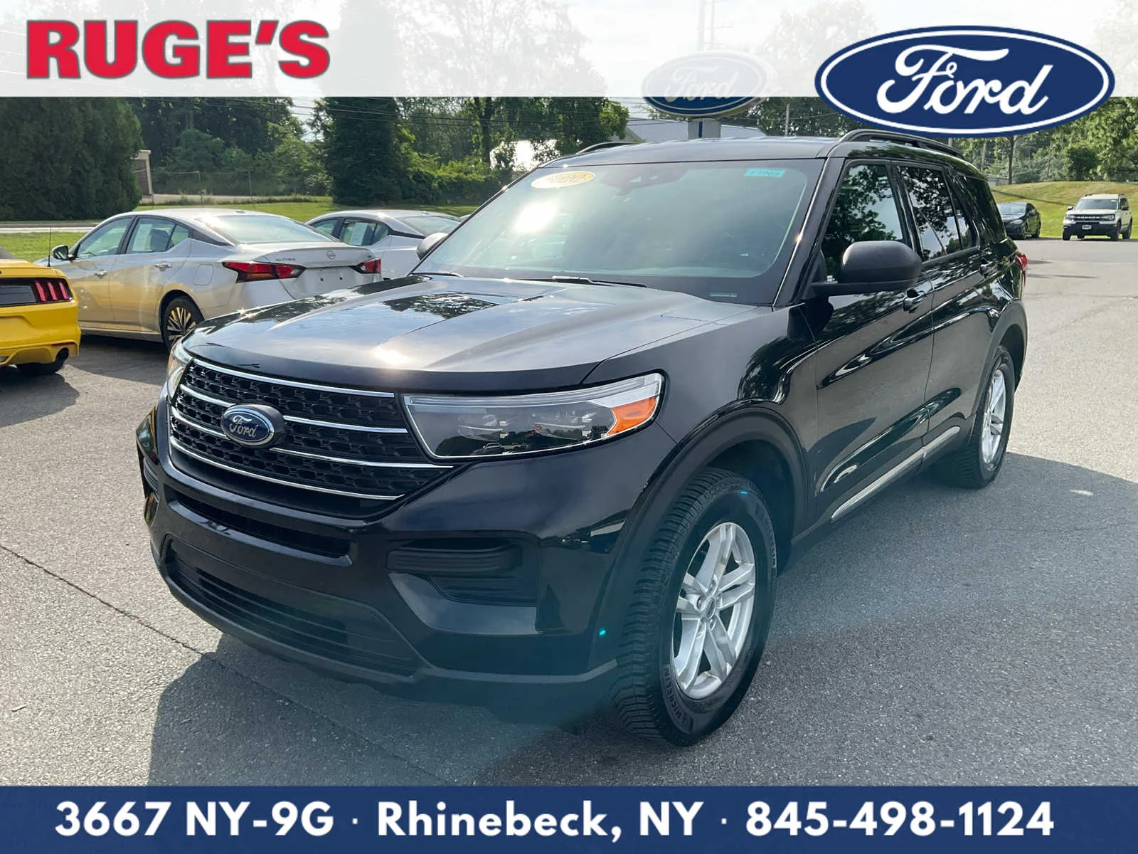 Used 2020 Agate Black Metallic Ford XLT image 7