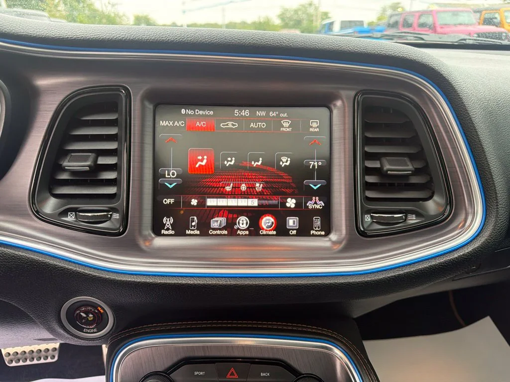 Used 2016 Blue Dodge R/T Scat Pack image 16