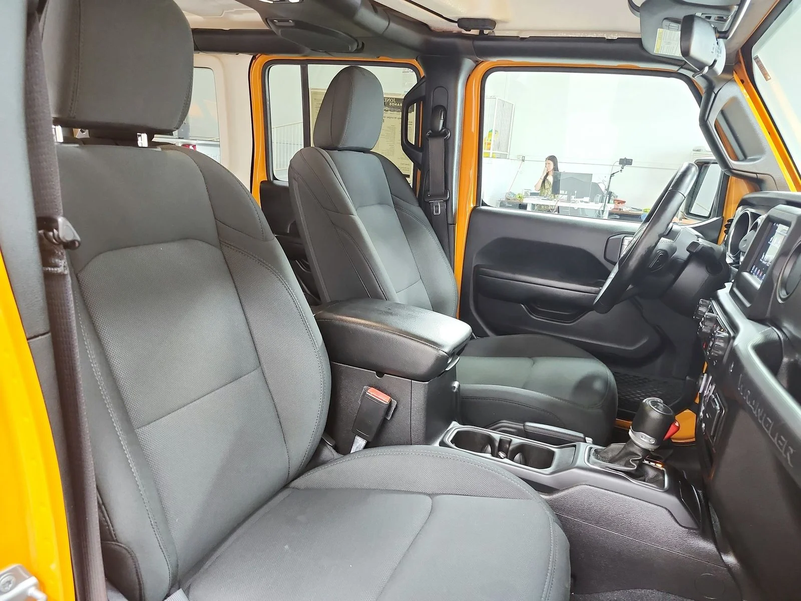 Used 2021 Orange Jeep Unlimited Willys image 37