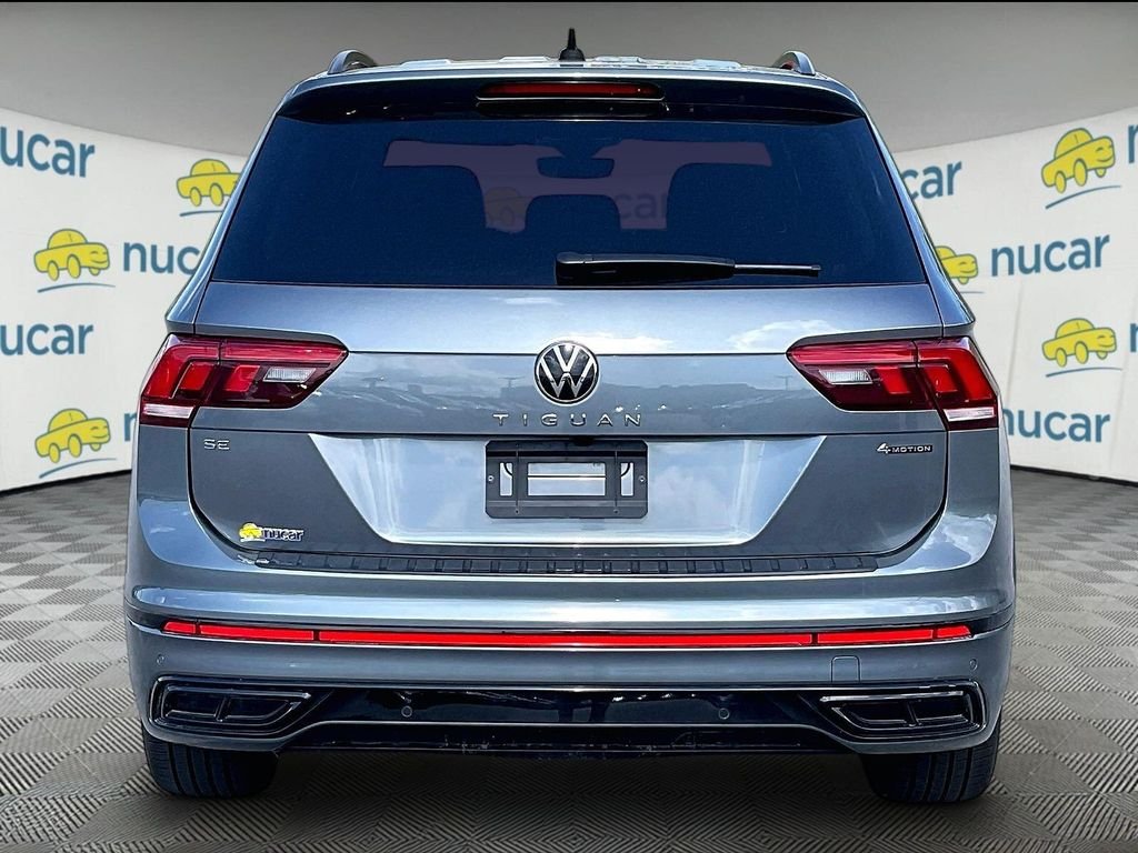 Used 2023 Platinum Gray Metallic Volkswagen 2.0T SE R-Line Black image 5