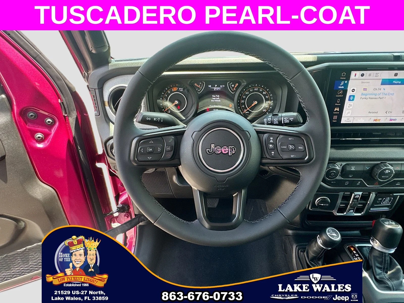 New 2026 Tuscadero Pearl-Coat Exterior Paint Jeep Sport S image 10