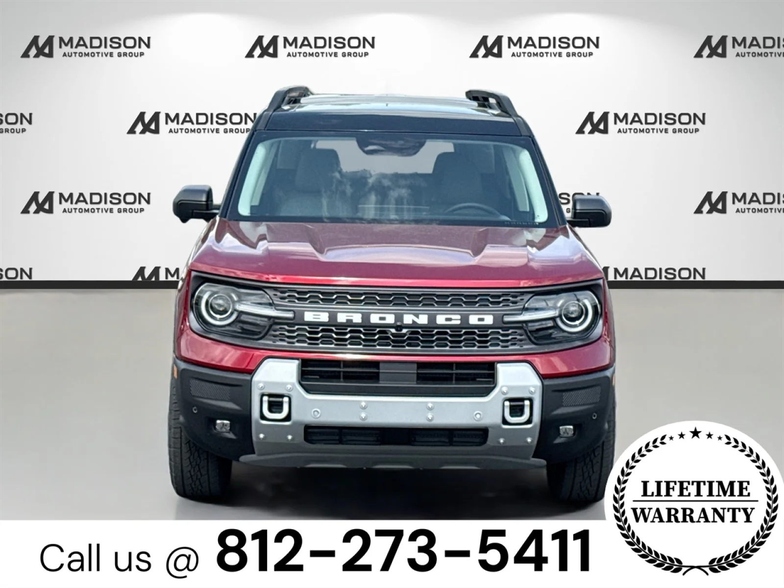 New 2026 Ruby Red Metallic Tinted Clearcoat Ford Badlands® image 2