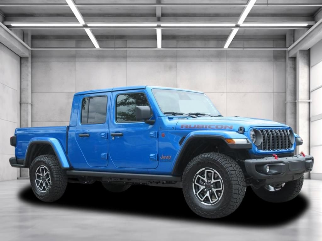New 2026 Hydro Blue Pearl-Coat Exterior Paint Jeep Rubicon X image 1