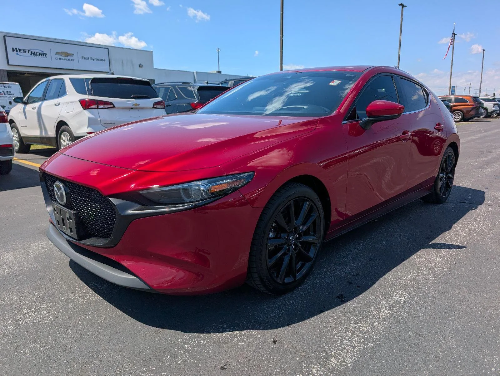 Used 2021 Soul Red Crystal Metallic Mazda Premium image 4