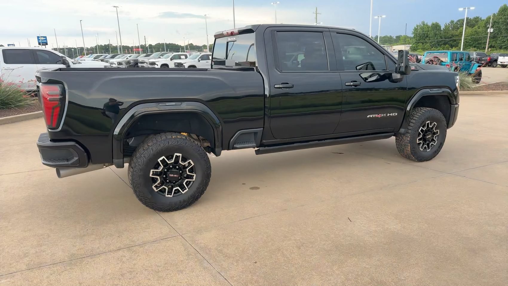 Used 2024 Onyx Black GMC AT4X image 7