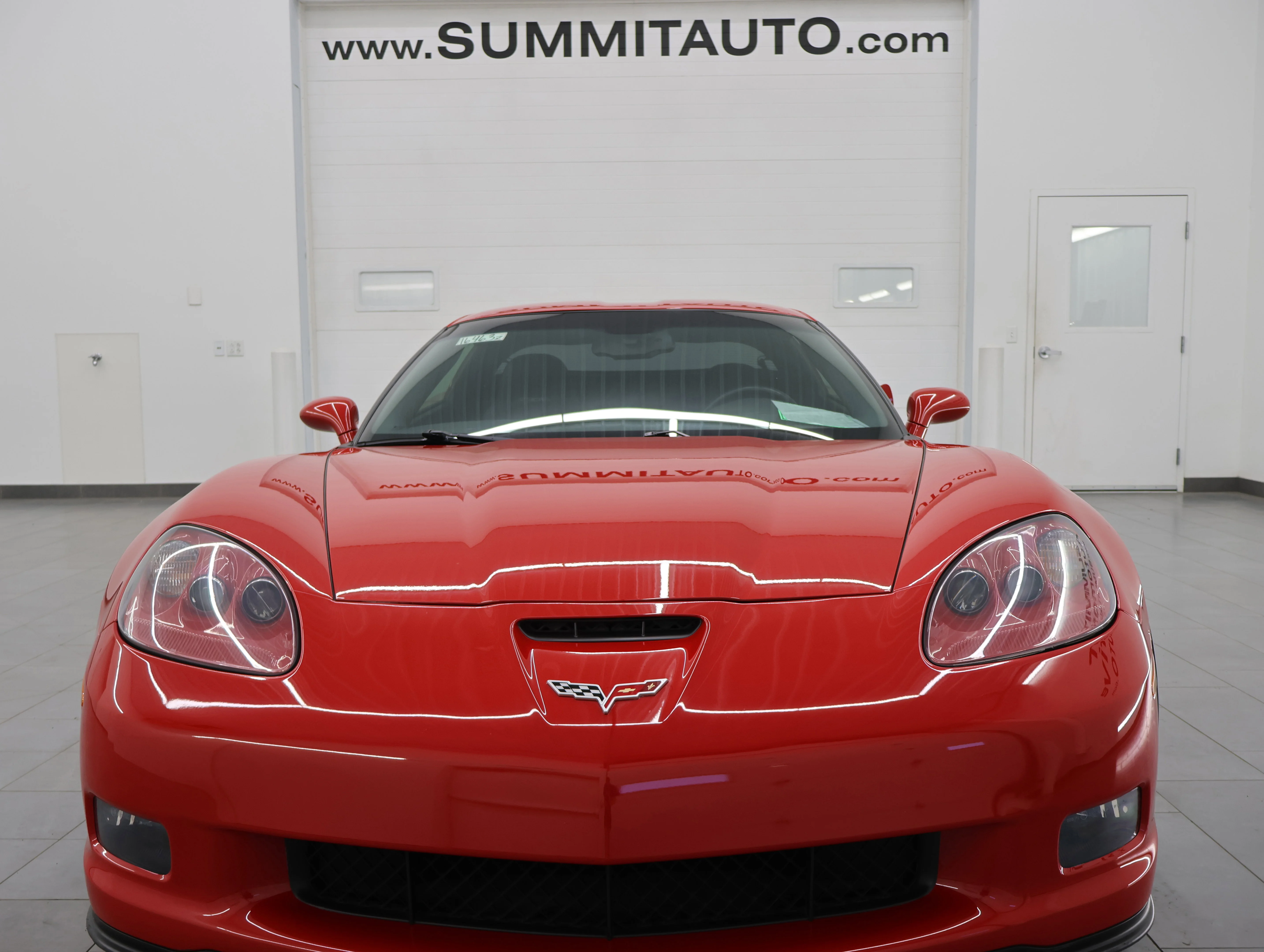 Used 2008 Victory Red Chevrolet Z06 image 17