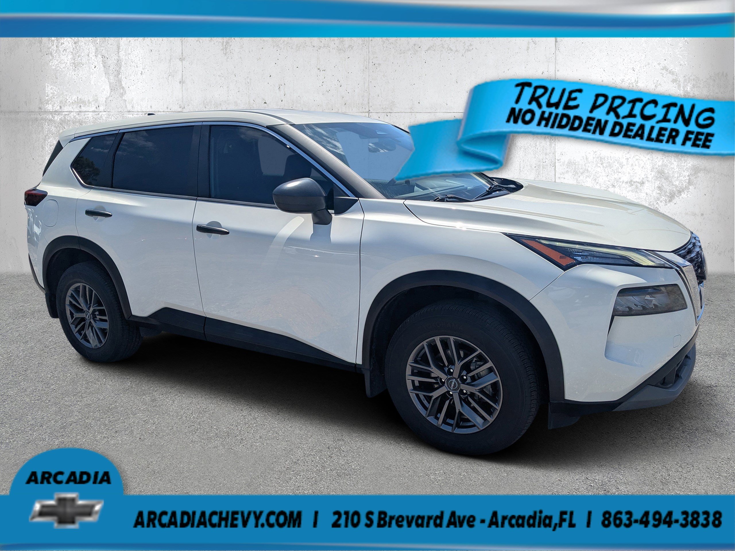 Used 2023 Glacier White Nissan S image 1